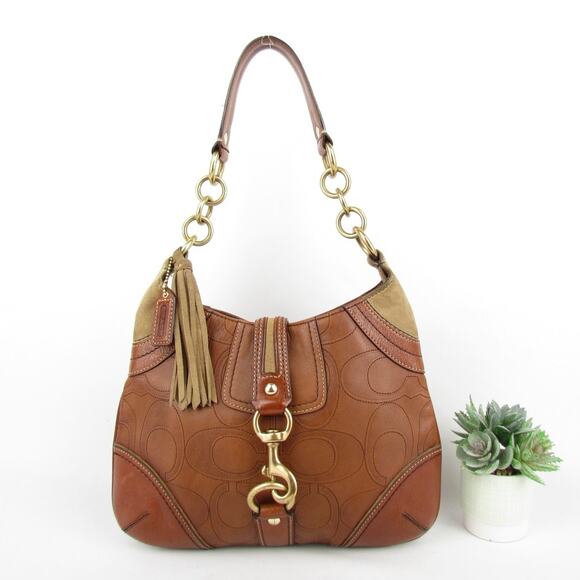 Coach Vintage Y2K Brown Hobo Bag - Picture 1 of 9
